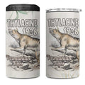Australia Tasmanian Tiger 4 in 1 Can Cooler Tumbler Memorial 1936 Thylacine - Aussie Hoodie
