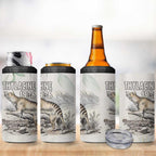 Australia Tasmanian Tiger 4 in 1 Can Cooler Tumbler Memorial 1936 Thylacine - Aussie Hoodie