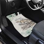 Australia Tasmanian Tiger Car Mats Memorial 1936 Thylacine - Aussie Hoodie
