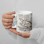 Australia Tasmanian Tiger Ceramic Mug Memorial 1936 Thylacine - Aussie Hoodie