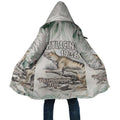 Australia Tasmanian Tiger Cloak Memorial 1936 Thylacine - Aussie Hoodie