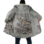 Australia Tasmanian Tiger Cloak Memorial 1936 Thylacine - Aussie Hoodie