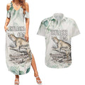 Australia Tasmanian Tiger Couples Matching Summer Maxi Dress and Hawaiian Shirt Memorial 1936 Thylacine - Aussie Hoodie