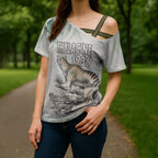 Australia Tasmanian Tiger Cross Shoulder Shirt Memorial 1936 Thylacine - Aussie Hoodie