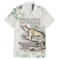 Australia Tasmanian Tiger Family Matching Mermaid Dress and Hawaiian Shirt Memorial 1936 Thylacine - Aussie Hoodie