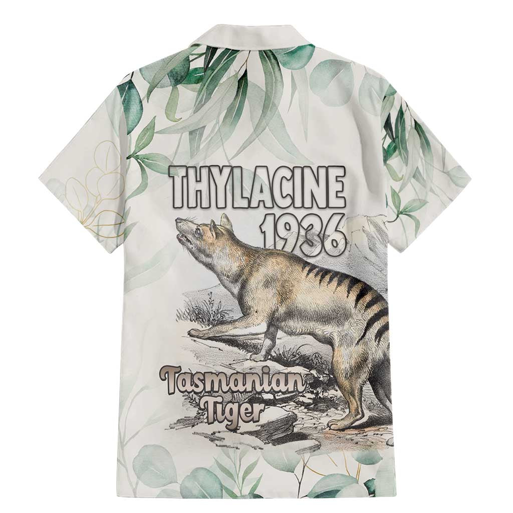Australia Tasmanian Tiger Family Matching Mermaid Dress and Hawaiian Shirt Memorial 1936 Thylacine - Aussie Hoodie