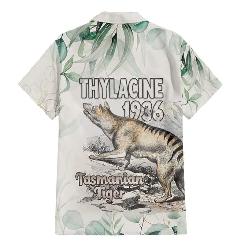 Australia Tasmanian Tiger Family Matching Mermaid Dress and Hawaiian Shirt Memorial 1936 Thylacine - Aussie Hoodie