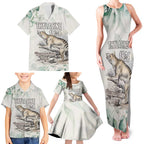 Australia Tasmanian Tiger Family Matching Tank Maxi Dress and Hawaiian Shirt Memorial 1936 Thylacine - Aussie Hoodie
