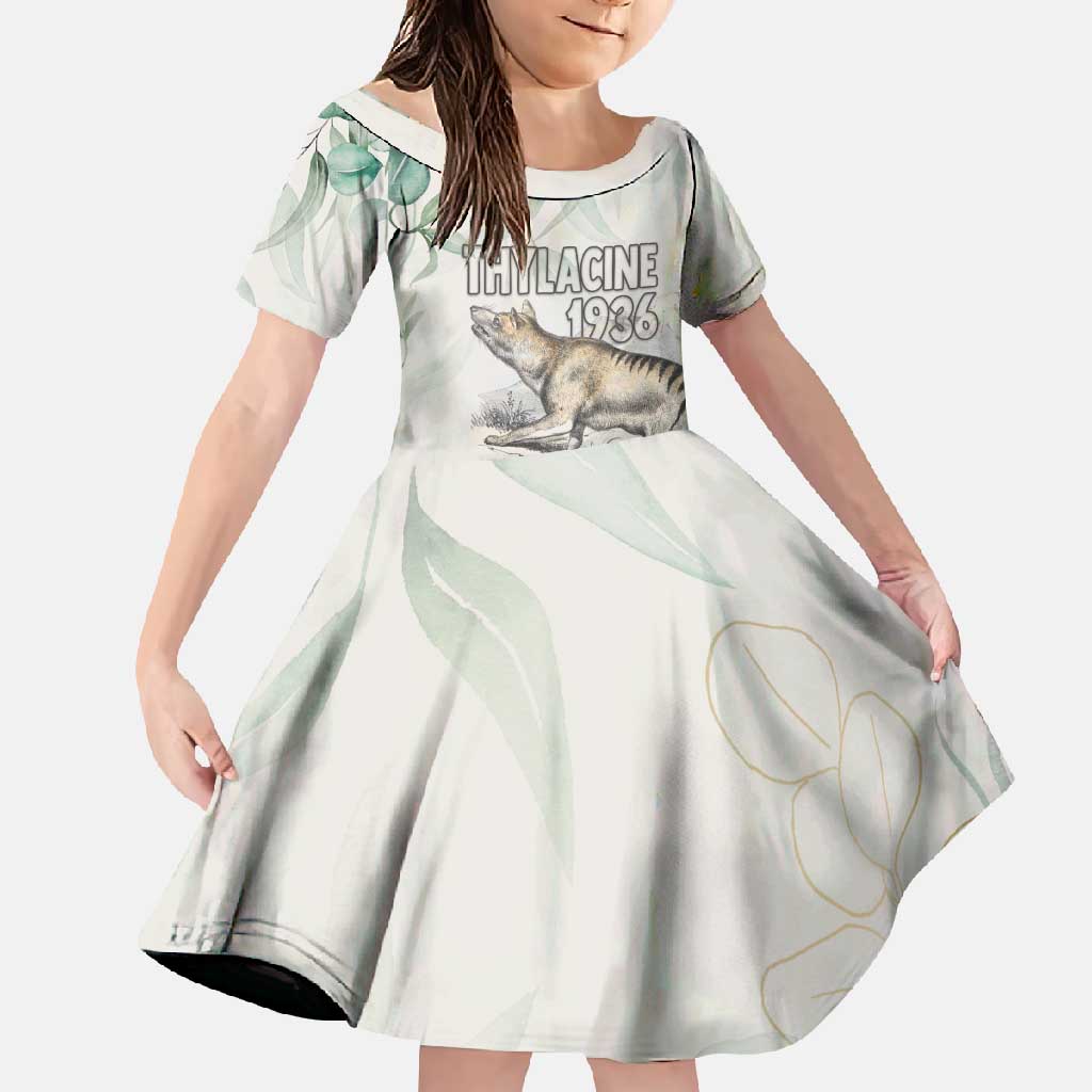 Australia Tasmanian Tiger Family Matching Tank Maxi Dress and Hawaiian Shirt Memorial 1936 Thylacine - Aussie Hoodie