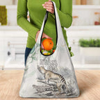 Australia Tasmanian Tiger Grocery Bag Memorial 1936 Thylacine - Aussie Hoodie
