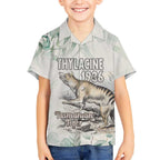 Australia Tasmanian Tiger Hawaiian Shirt Memorial 1936 Thylacine - Aussie Hoodie