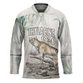 Australia Tasmanian Tiger Hockey Jersey Memorial 1936 Thylacine - Aussie Hoodie