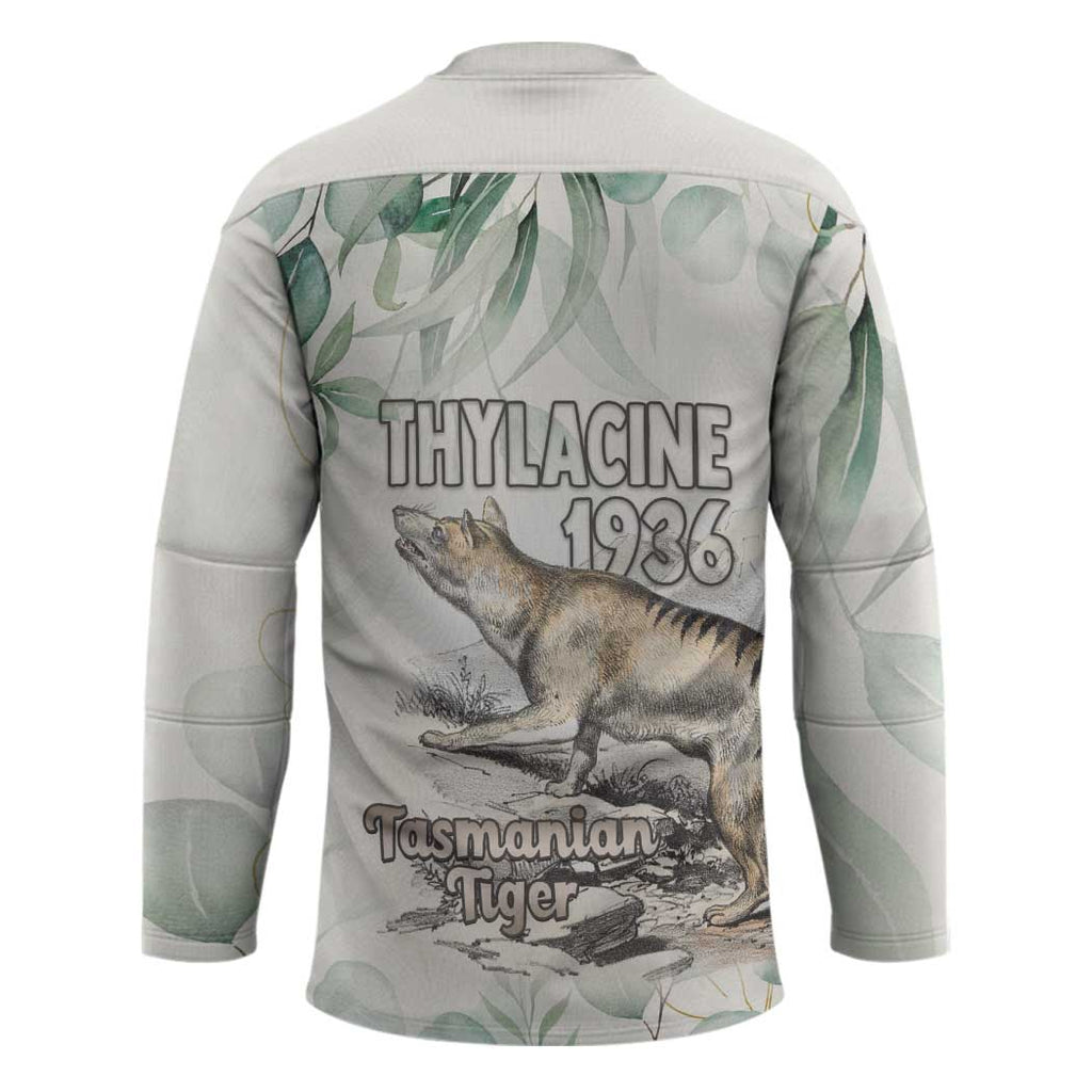 Australia Tasmanian Tiger Hockey Jersey Memorial 1936 Thylacine - Aussie Hoodie