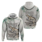 Australia Tasmanian Tiger Hoodie Memorial 1936 Thylacine - Aussie Hoodie