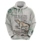 Australia Tasmanian Tiger Hoodie Memorial 1936 Thylacine - Aussie Hoodie