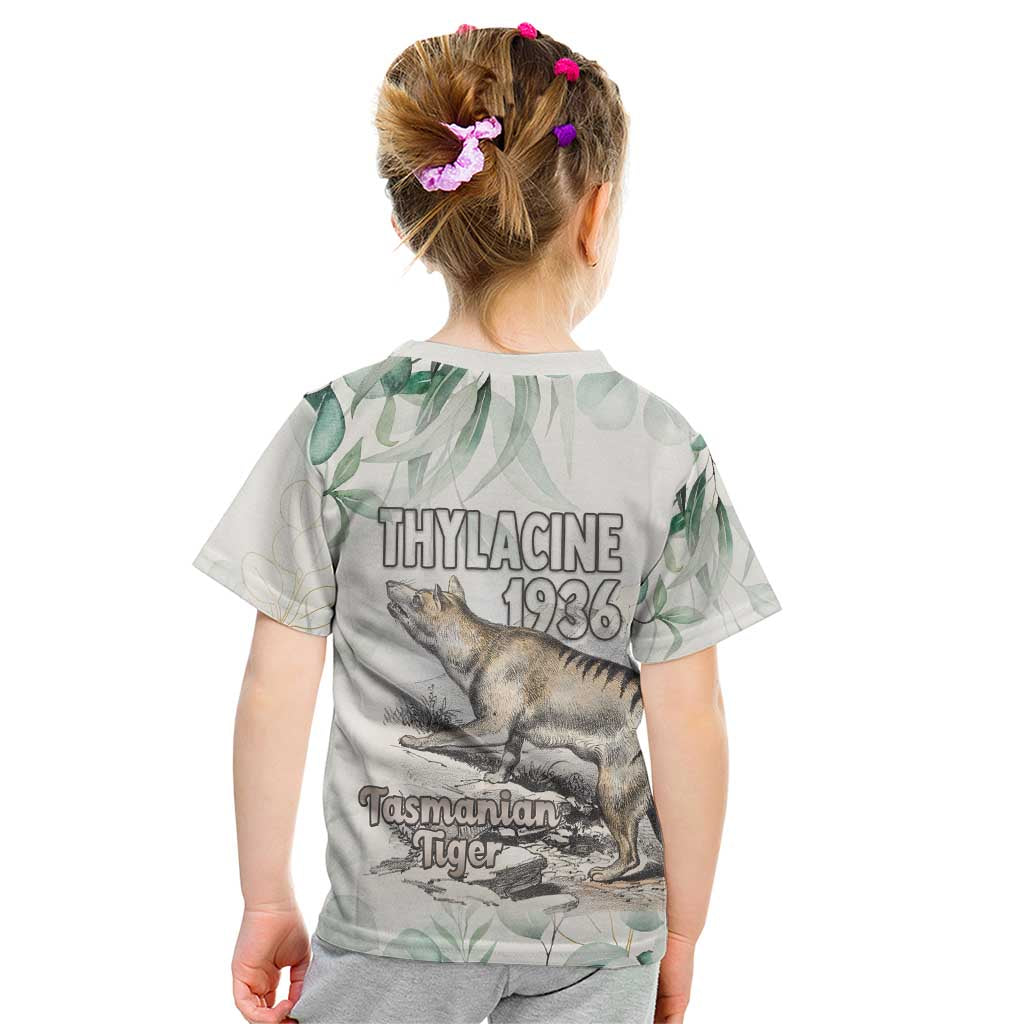 Australia Tasmanian Tiger Kid T Shirt Memorial 1936 Thylacine - Aussie Hoodie