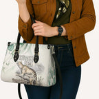 Australia Tasmanian Tiger Leather Bag Memorial 1936 Thylacine - Aussie Hoodie