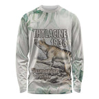 Australia Tasmanian Tiger Long Sleeve Shirt Memorial 1936 Thylacine - Aussie Hoodie
