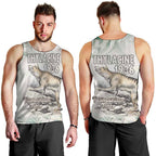 Australia Tasmanian Tiger Men Tank Top Memorial 1936 Thylacine - Aussie Hoodie