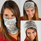 Australia Tasmanian Tiger Neck Gaiter Memorial 1936 Thylacine - Aussie Hoodie