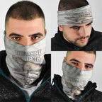 Australia Tasmanian Tiger Neck Gaiter Memorial 1936 Thylacine - Aussie Hoodie