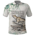 Australia Tasmanian Tiger Polo Shirt Memorial 1936 Thylacine - Aussie Hoodie