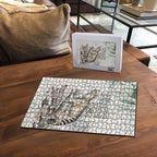 Australia Tasmanian Tiger Puzzle Memorial 1936 Thylacine - Aussie Hoodie
