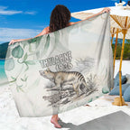 Australia Tasmanian Tiger Sarong Memorial 1936 Thylacine - Aussie Hoodie
