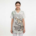 Australia Tasmanian Tiger Scrub Top Memorial 1936 Thylacine - Aussie Hoodie