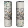 Australia Tasmanian Tiger Skinny Tumbler Memorial 1936 Thylacine - Aussie Hoodie