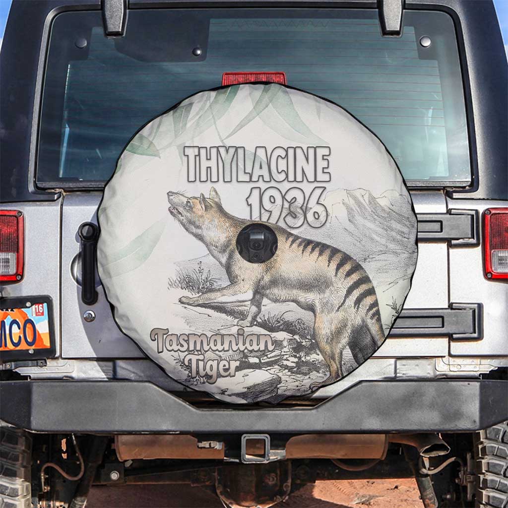 Australia Tasmanian Tiger Spare Tire Cover Memorial 1936 Thylacine - Aussie Hoodie