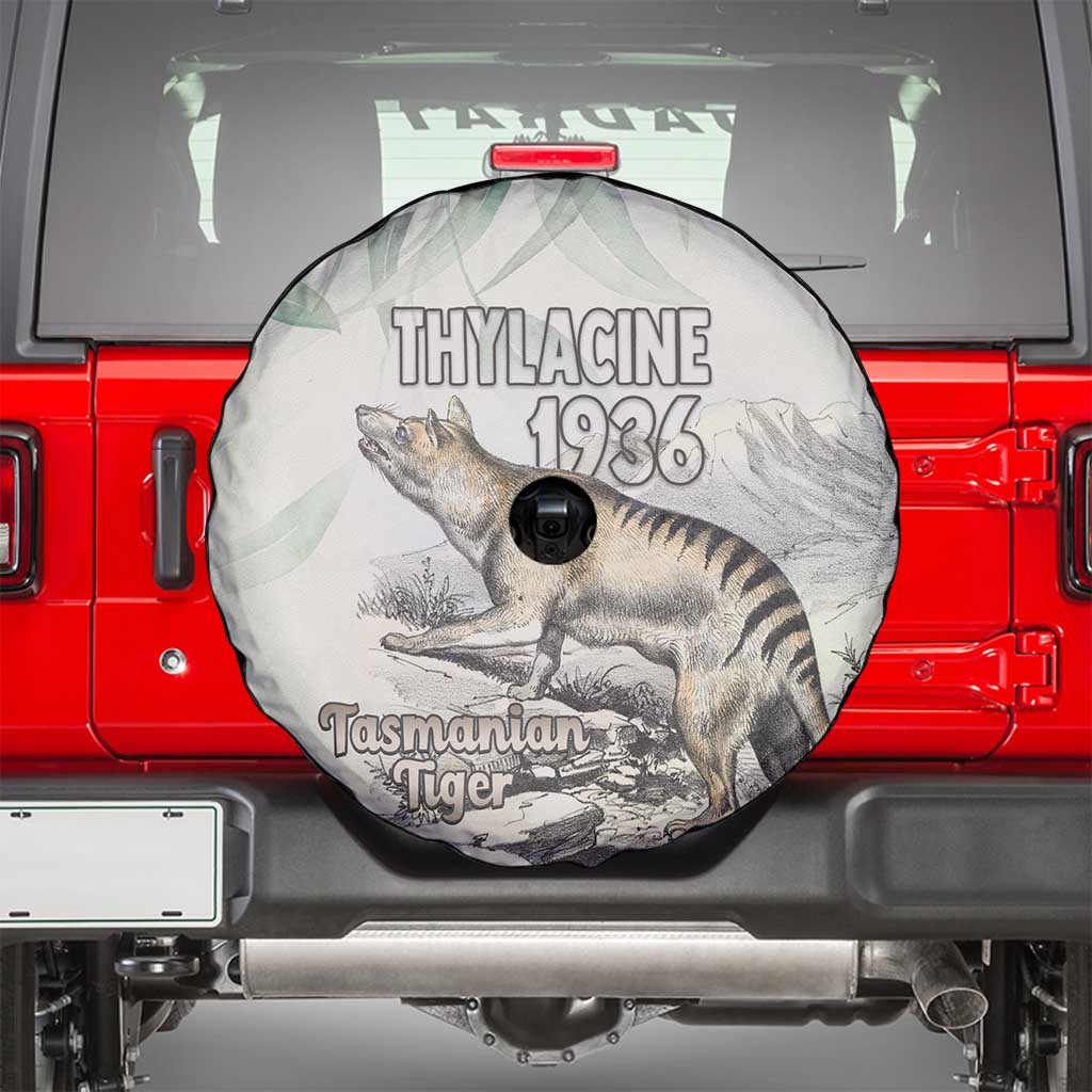 Australia Tasmanian Tiger Spare Tire Cover Memorial 1936 Thylacine - Aussie Hoodie