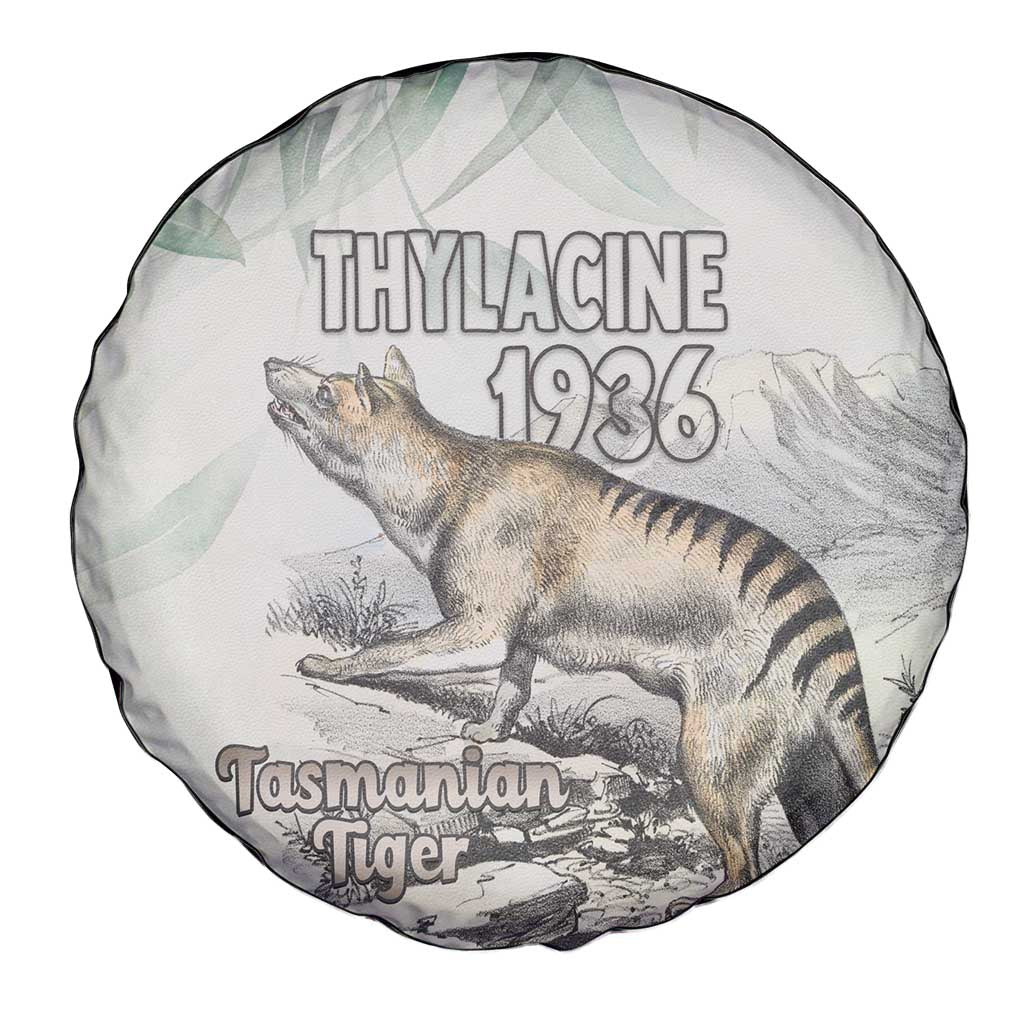 Australia Tasmanian Tiger Spare Tire Cover Memorial 1936 Thylacine - Aussie Hoodie