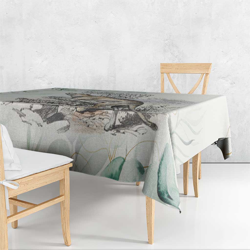 Australia Tasmanian Tiger Tablecloth Memorial 1936 Thylacine - Aussie Hoodie