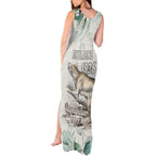 Australia Tasmanian Tiger Tank Maxi Dress Memorial 1936 Thylacine - Aussie Hoodie