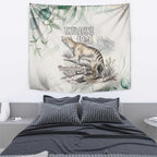 Australia Tasmanian Tiger Tapestry Memorial 1936 Thylacine - Aussie Hoodie