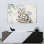 Australia Tasmanian Tiger Tapestry Memorial 1936 Thylacine - Aussie Hoodie