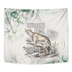 Australia Tasmanian Tiger Tapestry Memorial 1936 Thylacine - Aussie Hoodie
