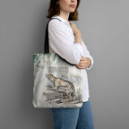Australia Tasmanian Tiger Tote Bag Memorial 1936 Thylacine - Aussie Hoodie