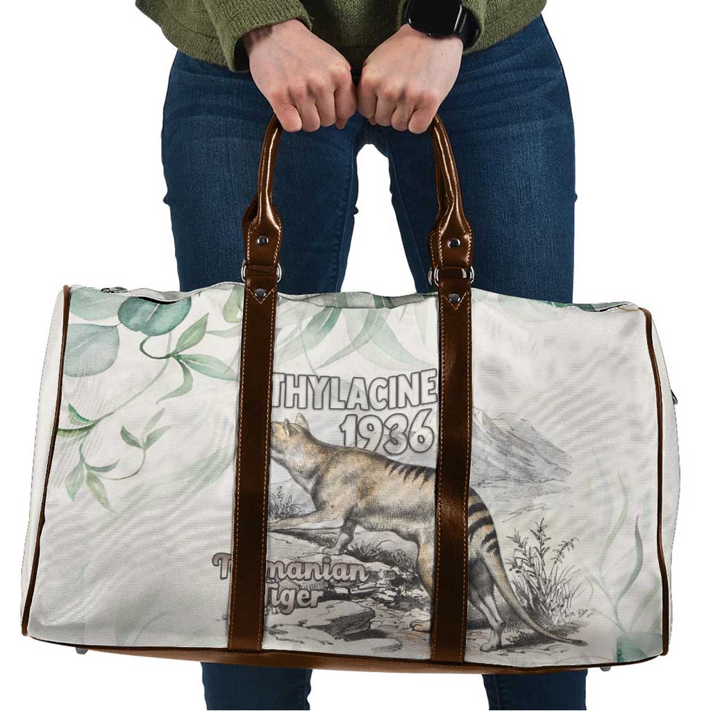 Australia Tasmanian Tiger Travel Bag Memorial 1936 Thylacine - Aussie Hoodie
