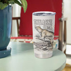 Australia Tasmanian Tiger Tumbler Cup Memorial 1936 Thylacine - Aussie Hoodie