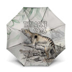 Australia Tasmanian Tiger Umbrella Memorial 1936 Thylacine - Aussie Hoodie