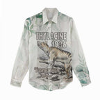Australia Tasmanian Tiger Women Casual Shirt Memorial 1936 Thylacine - Aussie Hoodie