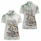 Australia Tasmanian Tiger Women Polo Shirt Memorial 1936 Thylacine - Aussie Hoodie