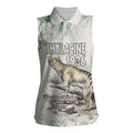 Australia Tasmanian Tiger Women Sleeveless Polo Shirt Memorial 1936 Thylacine - Aussie Hoodie