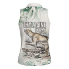 Australia Tasmanian Tiger Women Sleeveless Polo Shirt Memorial 1936 Thylacine - Aussie Hoodie