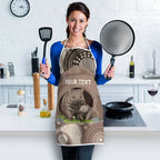 Personalised Australia Wombat Apron Welcome To Our Home Aboriginal Art - Aussie Hoodie