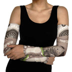 Personalised Australia Wombat Arm Sleeves Welcome To Our Home Aboriginal Art - Aussie Hoodie