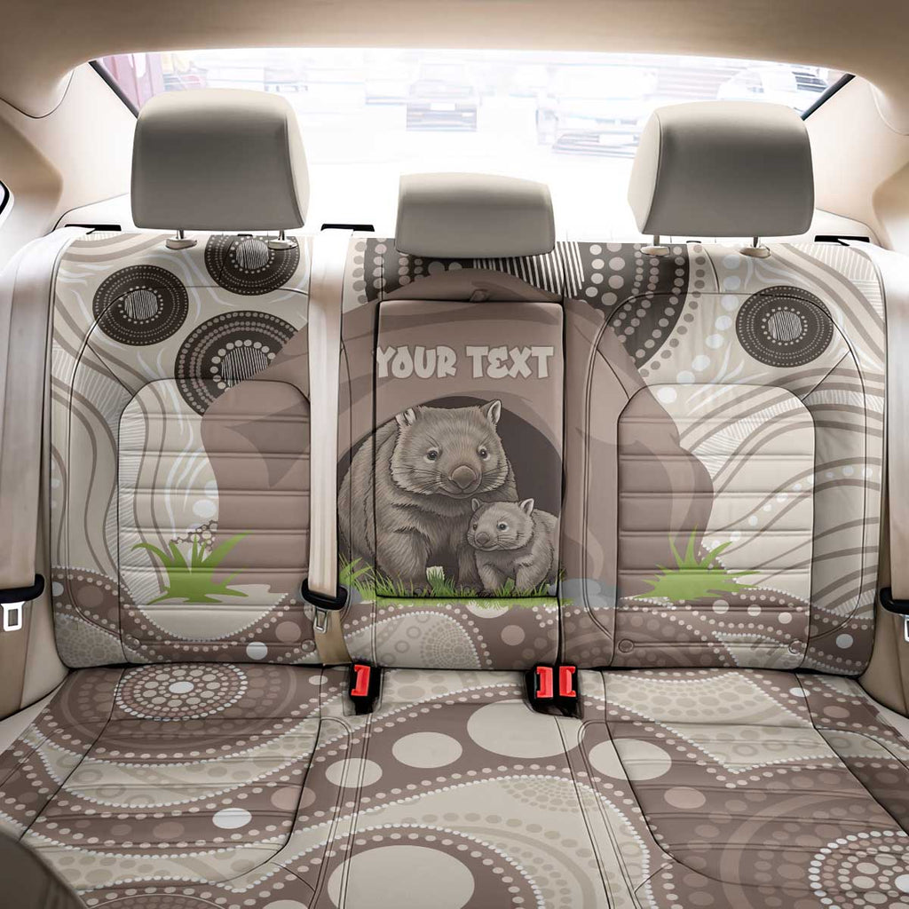 Personalised Australia Wombat Back Car Seat Cover Welcome To Our Home Aboriginal Art - Aussie Hoodie