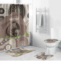 Personalised Australia Wombat Bathroom Set Welcome To Our Home Aboriginal Art - Aussie Hoodie